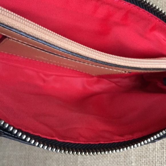 Calvin Klein Leather Zebra Shoulder Bag - Picture 7 of 8